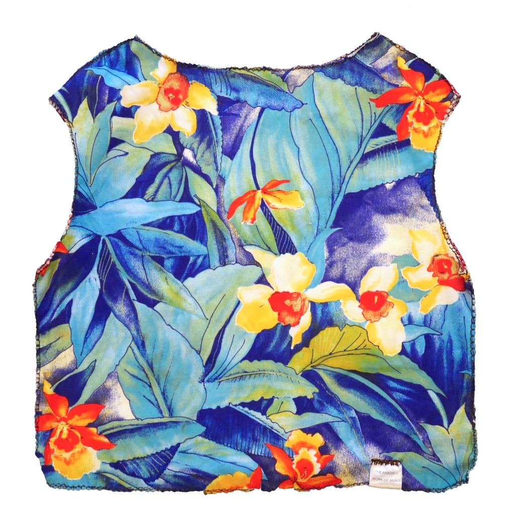 Upcycled Top MEDIUM - Half Half - Milagros