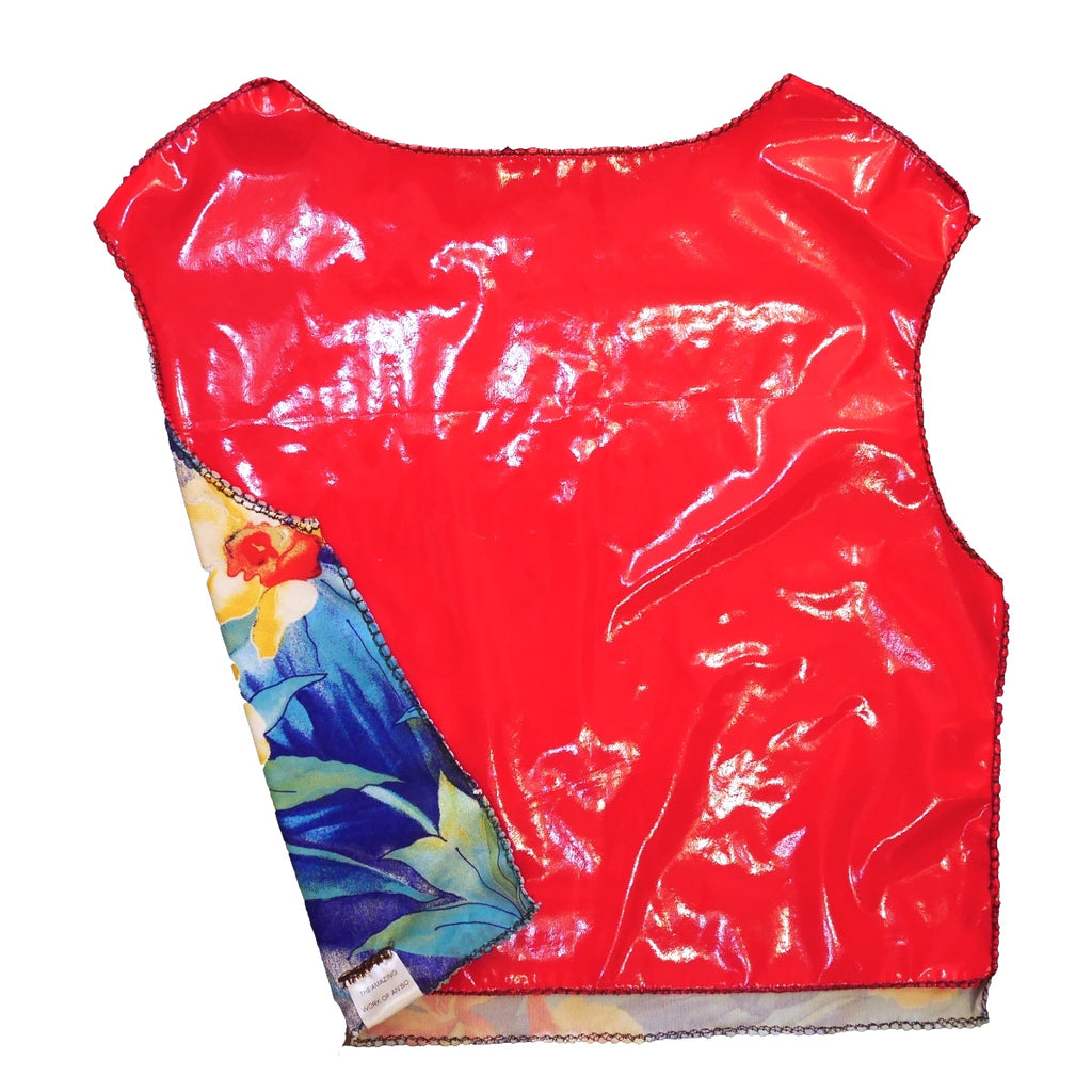 Upcycled Top MEDIUM - Half Half - Milagros